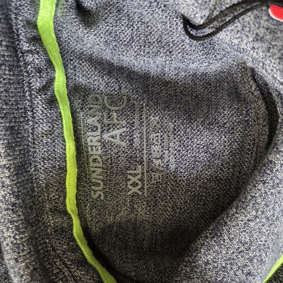 ⭐️Sunderland A.F.C. Gray Polo Shirt with Neon Accents size XXL - Picture 5 of 5